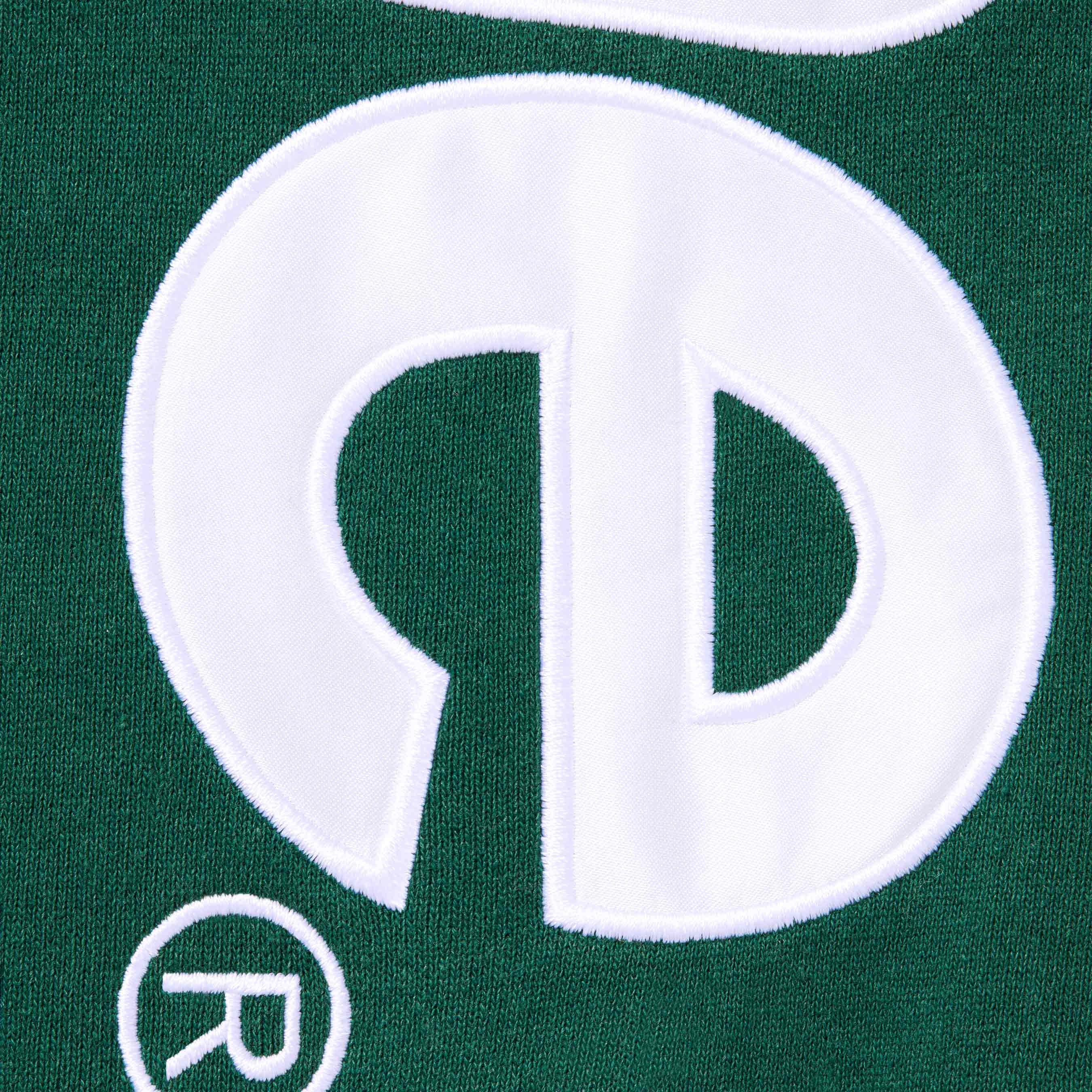 Satin Appliqué Hooded Sweatshirt view 10